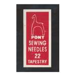 05160 Иглы Pony гобеленовые (Tapestry) Золотое ушко, размер 22 набор из 25 игл