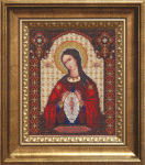 Б-1096 Набор для вышивания бисером Чаривна Мить "Икона Божьей Матери Помощница в родах"