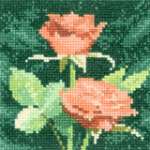 Набор для вышивания Heritage "Мини розовая роза" (арт. 890SHRH)