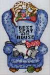 арт. PCE874 Набор для вышивания Anchor "Лучшее место в доме" (Best Seat In The House)